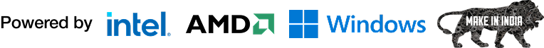 Powered by Intel, AMD, Windows — Make in India